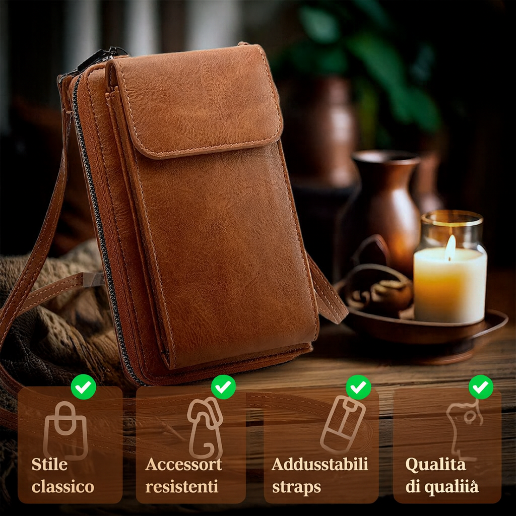 Borsa compatta chic di Nicole | Borsa a mano