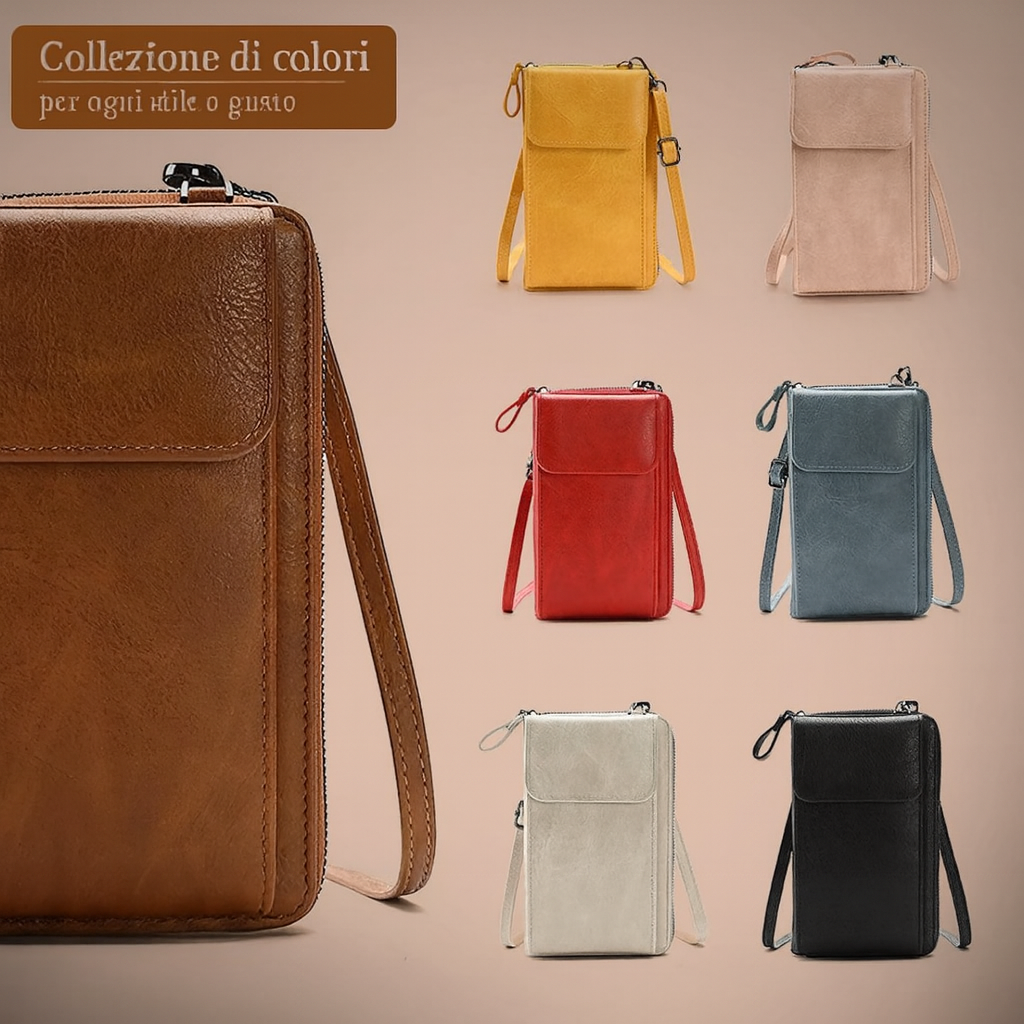 Borsa compatta chic di Nicole | Borsa a mano