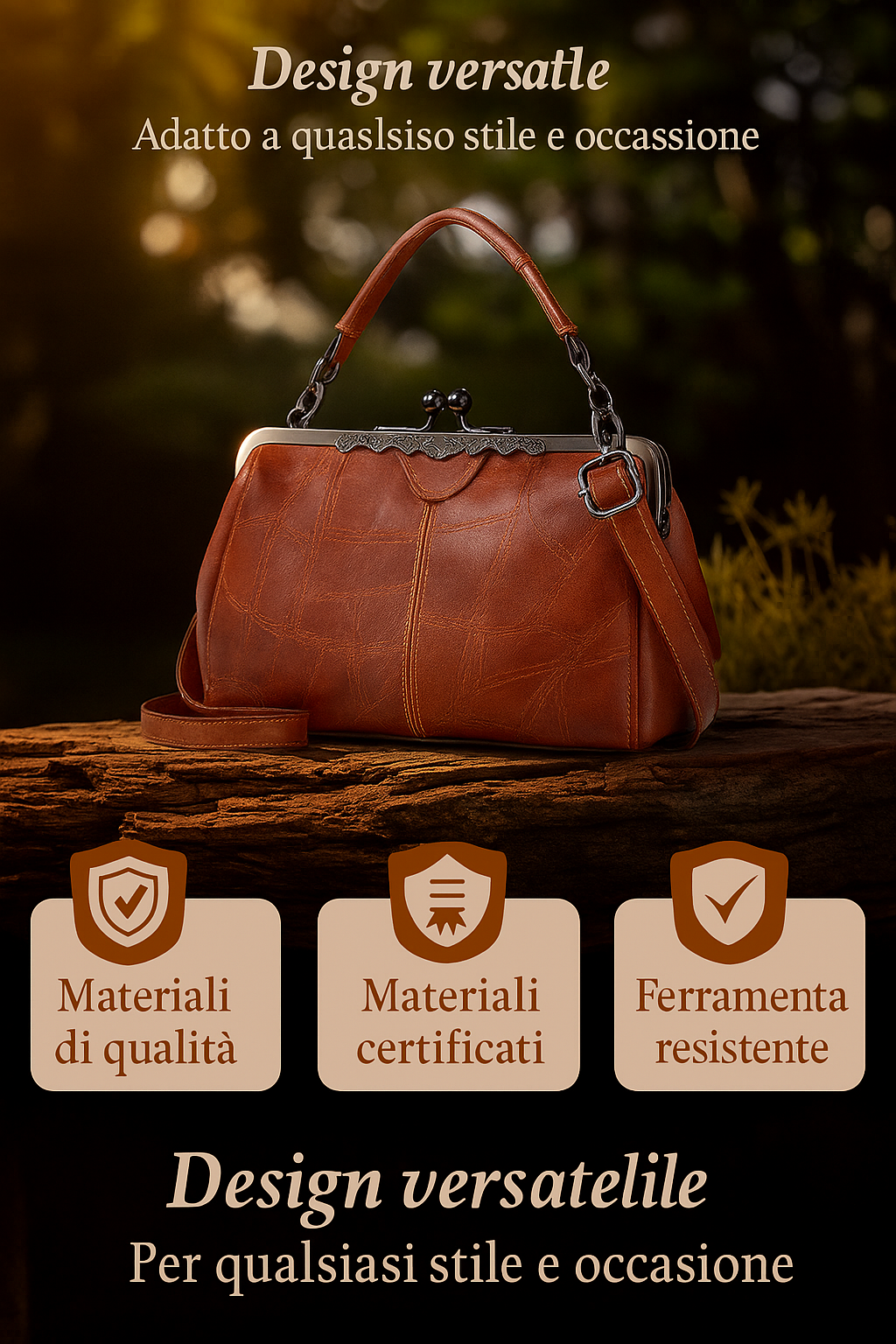 Il fascino classico di Johanna | Borsa vintage