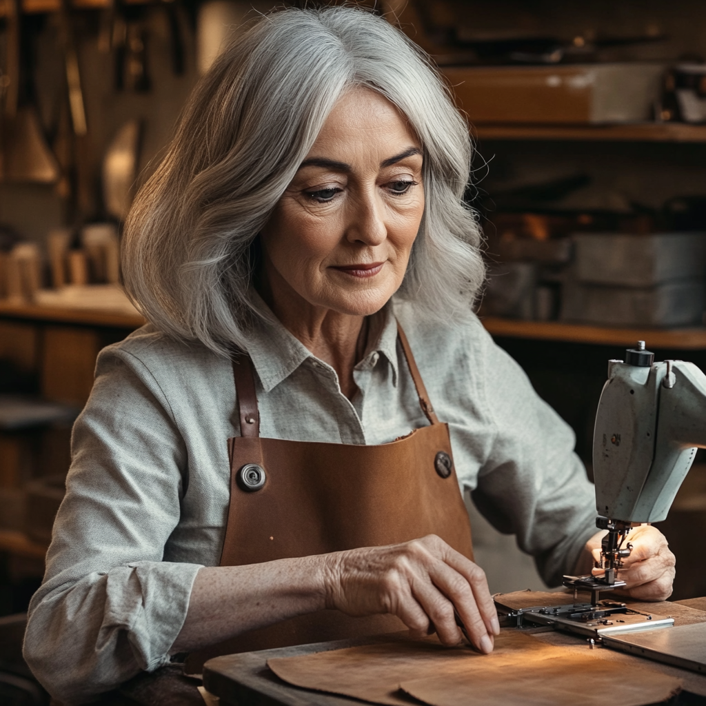 Amelia – Borsa a Tracolla Retrò a Sella
