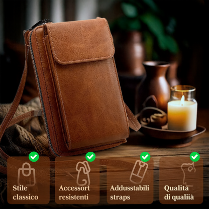 Borsa compatta chic di Nicole | Borsa a mano