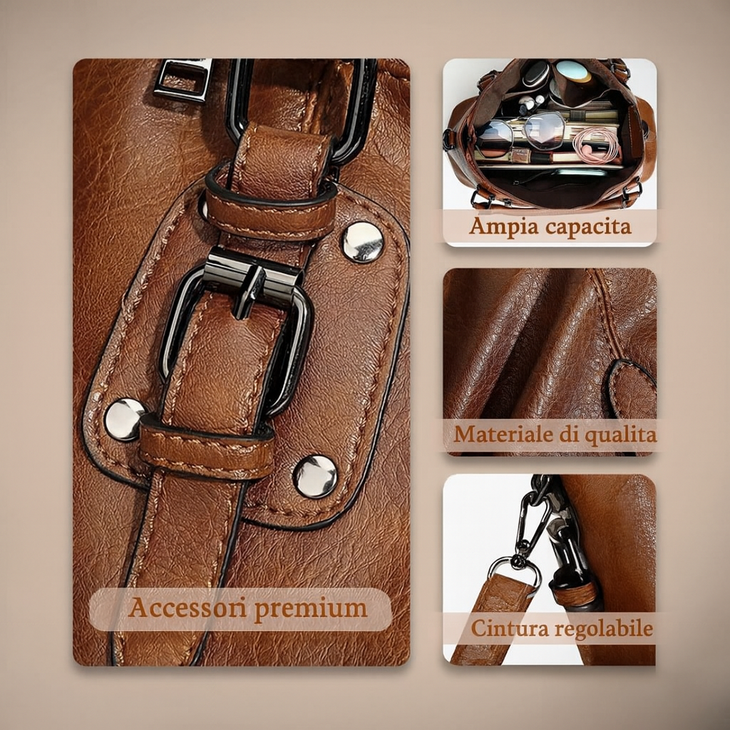 Il fascino aggraziato di Sienna | Elegante borsa a tracolla