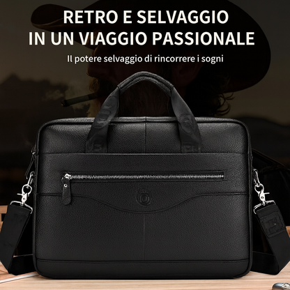 Tyler – Valigetta a Tracolla Vintage in Pelle