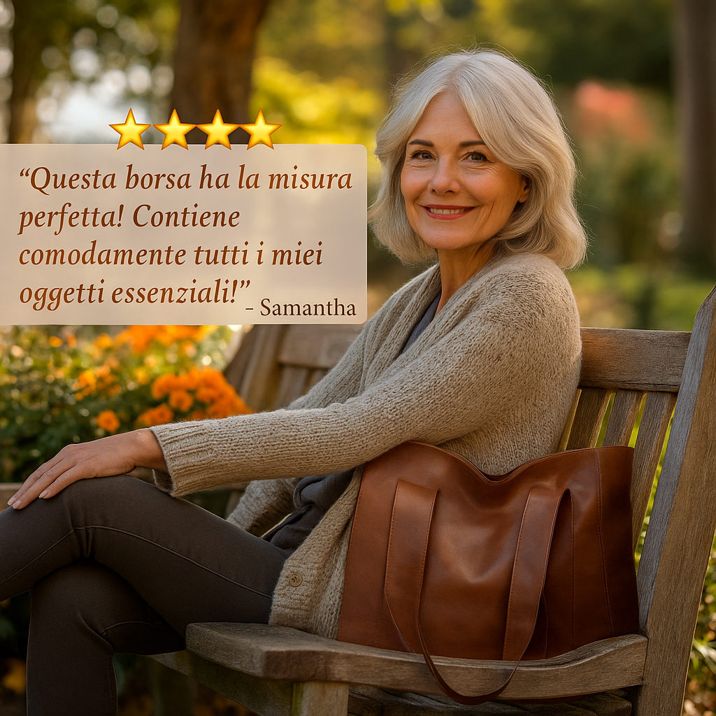 L'eleganza senza tempo di Martha | Borsa classica