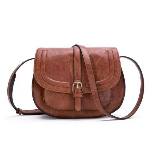 Borsa a tracolla Evelyn Classic Saddle