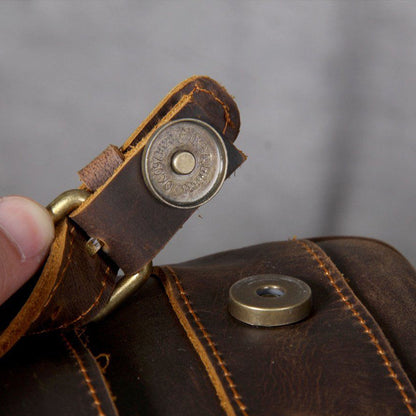 Jason – Zaino Premium in Pelle Colore Cuoio