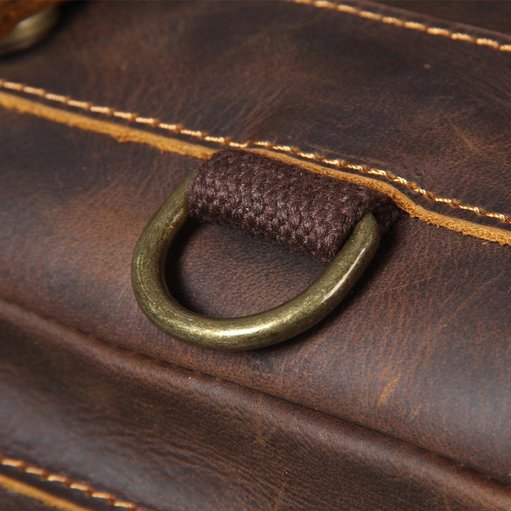 Jason – Zaino Premium in Pelle Colore Cuoio