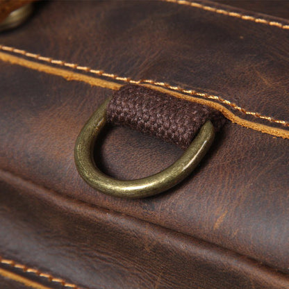 Jason – Zaino Premium in Pelle Colore Cuoio